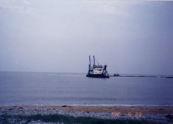 青島唐島灣攔海大壩工程